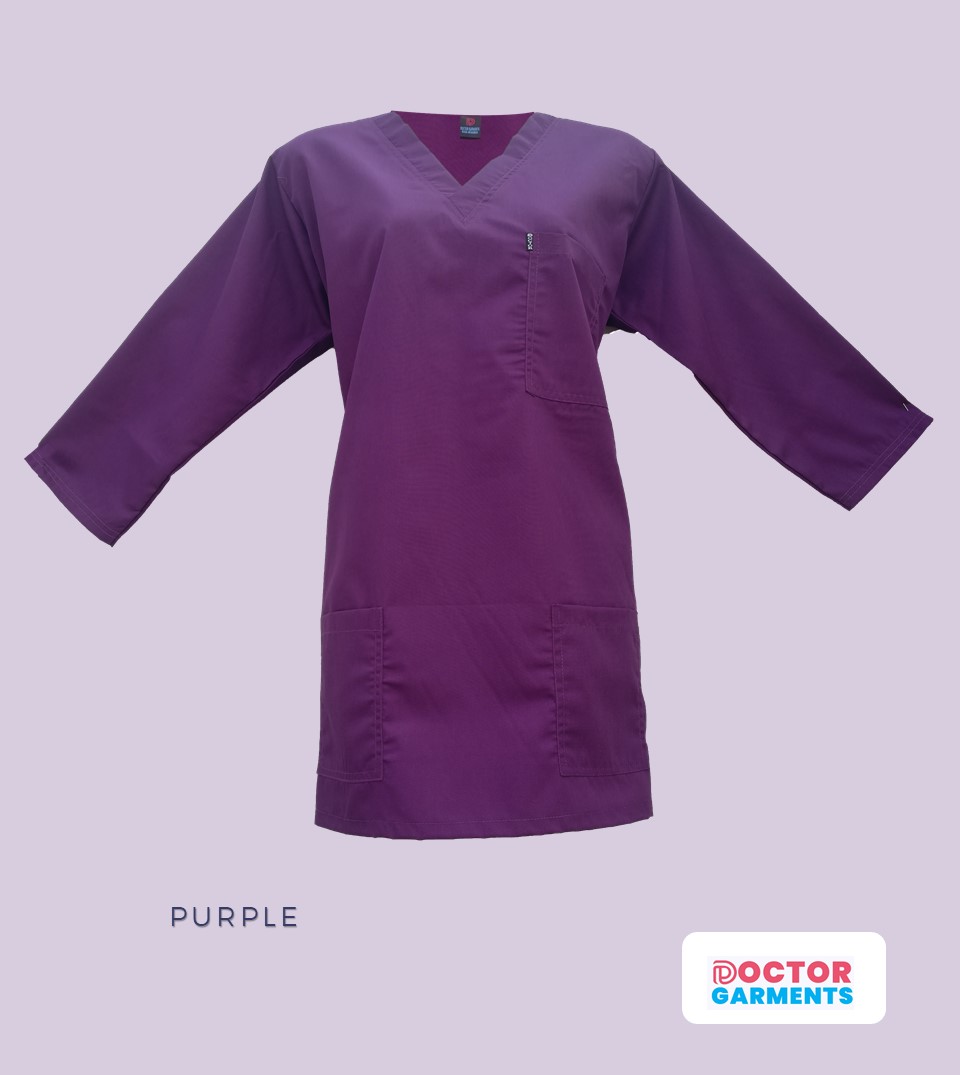 Purple Medical Scrub